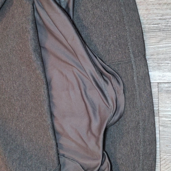 Boden Grey Short Sleeve A-Line Cross Front Lined Sweater Dress Size 10 - Picture 10 of 15